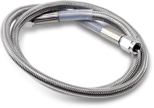 Universal Brake Line Silver, Clear-coated, 1, nordicamoto.ro