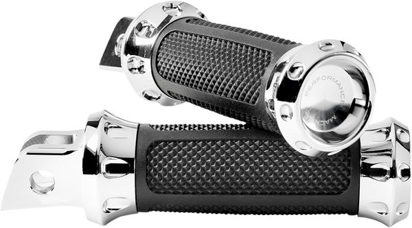 Overdrive Foot Pegs Silver, 1, nordicamoto.ro