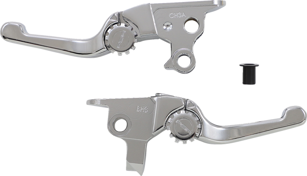 Anthem Shorty Lever Set Silver, 1, nordicamoto.ro