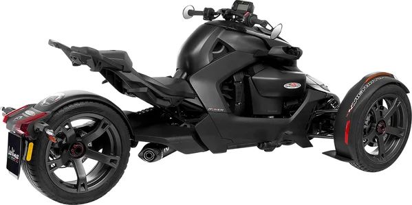 Tobă de eșapament LeoVince Black Edition Slip-On pentru Can-Am Ryker 600 / Ryker 900, 3, nordicamoto.ro