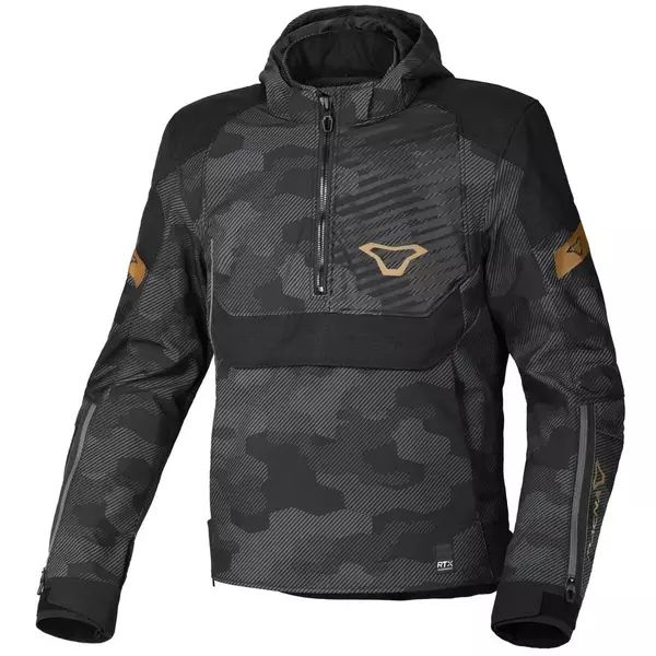 Geaca textil impermeabila MACNA TRAFFIQ Negru S, 5, nordicamoto.ro