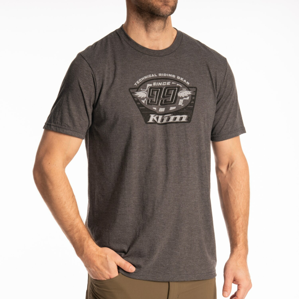 Tricou Klim Pioneer 99 Tri-blend Coyote Brown Heather - Monument-7