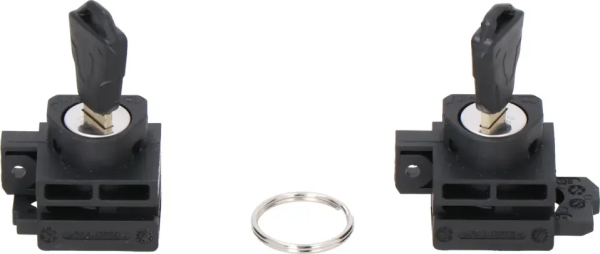 Set de încuietori pentru genți laterale V-loc, 2 cilindri + 2 chei, 1, nordicamoto.ro