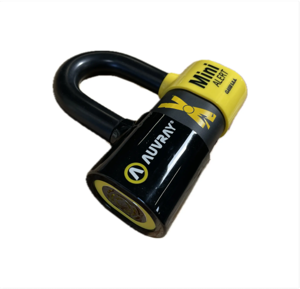 U-lock Xtrem Mini Alert Black, Yellow , 2, nordicamoto.ro