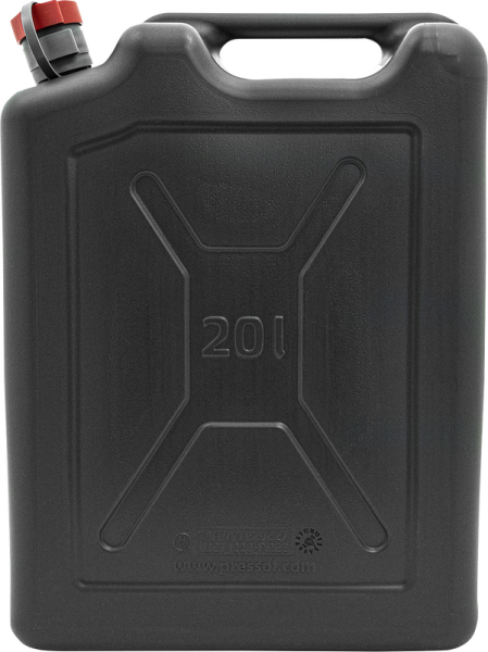 20l Fuel Can With Spout Black, 1, nordicamoto.ro