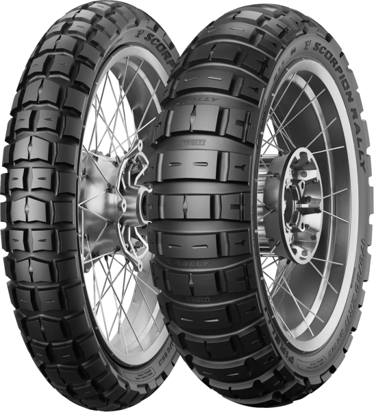 Set anvelope 90/90-21 + 150/70R18 Pirelli Scorpion Rally