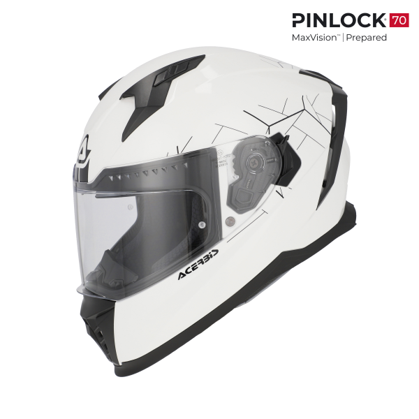Casca Acerbis X-Way White-10