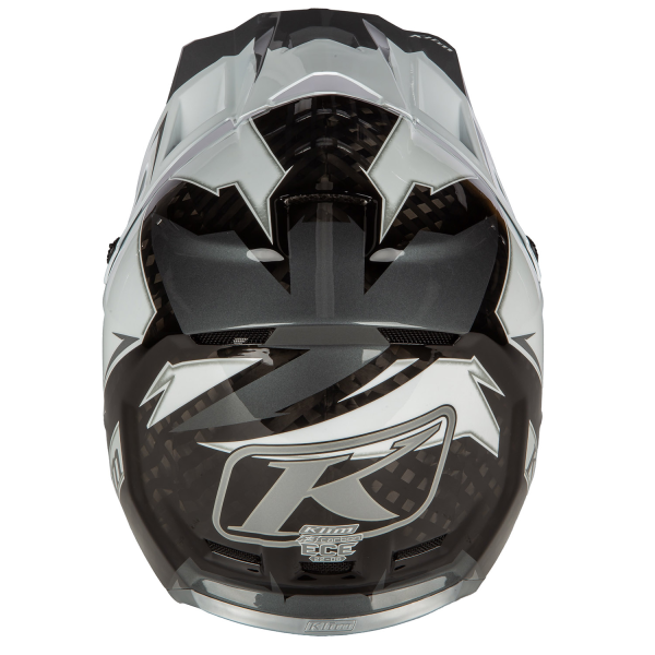 Casca Klim F3 Carbon Off-Road ECE LIGHTNING WHITE-2