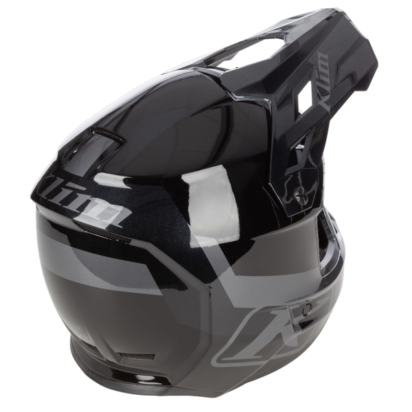 Casca Snowmobil Klim F3 ECE Elevate Black - Asphalt-44