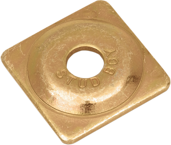 Square Backer Plates Gold, 2, nordicamoto.ro