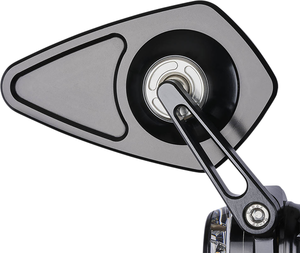 Handlebar End Mirror Black, 3, nordicamoto.ro