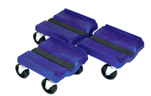 Set Carucioare Manipulare Snowmobil Super Caddy SS Albastru