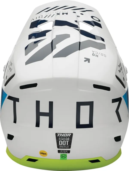 Casca Thor Reflex Sport Strike Mips Yellow/White/Blue-7