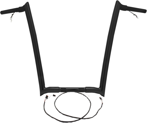 Pre-wired Monkey Bar Handlebar Black, 1, nordicamoto.ro