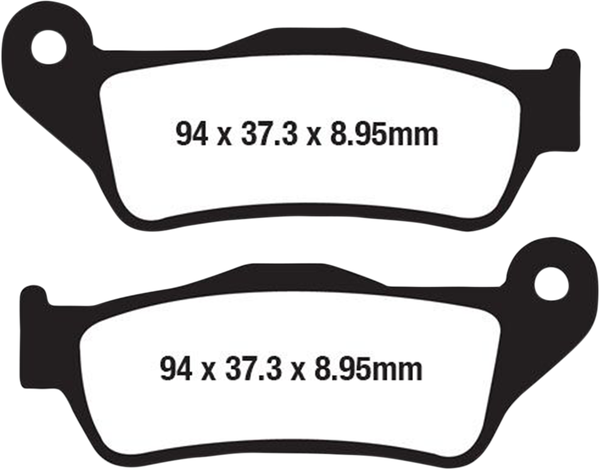 Organic Harley/buell Brake Pads, 2, nordicamoto.ro