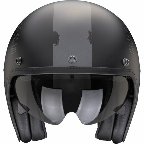 Casca open face SCORPION BELFAST EVO SPADE XL Negru mat/Argintiu, 3, nordicamoto.ro