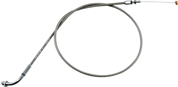 Cable Throttle Pull Silver  +152 mm (6''), 1, nordicamoto.ro