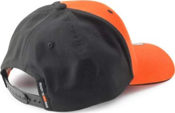 Sapca KTM Mechanic Curved Cap Orange Black-0