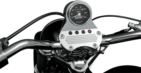 2.4(r) Mini Mechanical Speedometer Black, 1, nordicamoto.ro