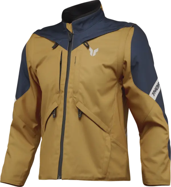 Womens Terrain Jacket Blue, Brown -8b7358c6ad6a2324a2f2671e44155c5d.webp