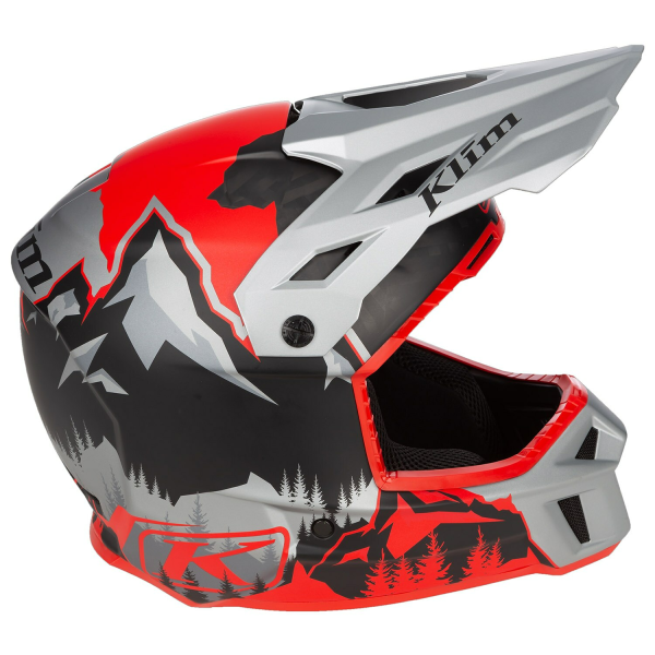 Casca Snowmobil Klim F3 Carbon ECE Wraith-53