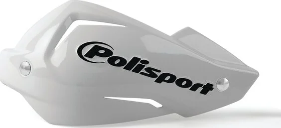POLISPORT Replacement Plastics For Touquet Handguards White 