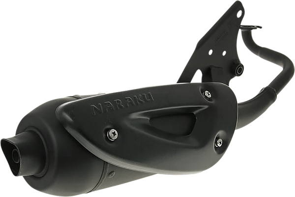 Naraku Traffic Full Exhaust System Black, 2, nordicamoto.ro