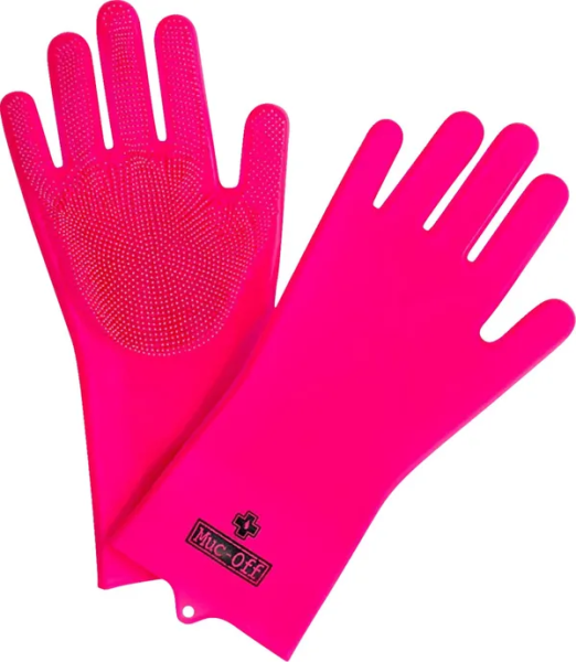 Scrubber Utility Gloves Pink-1