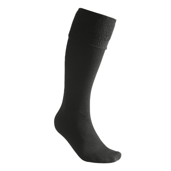 Woolpower Socks Knee-high 400 Merino black 36-39-0
