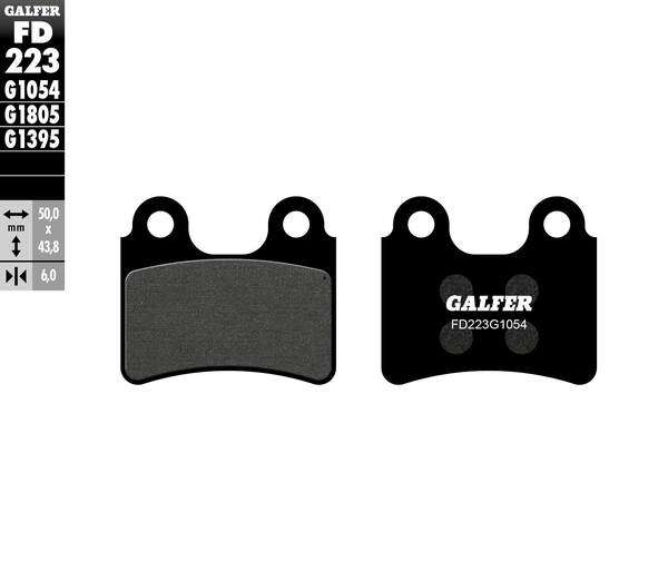 Semi-metallic Brake Pads, 1, nordicamoto.ro