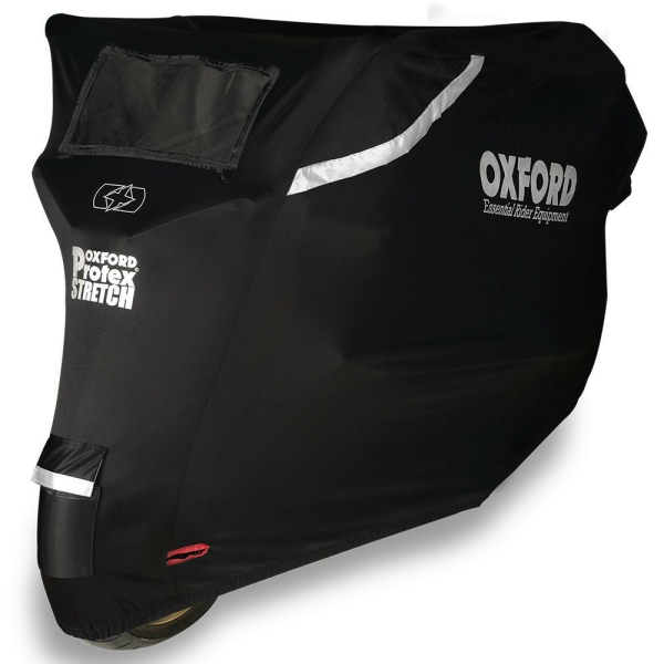 Husa Moto Oxford Protex Negru-Gri S