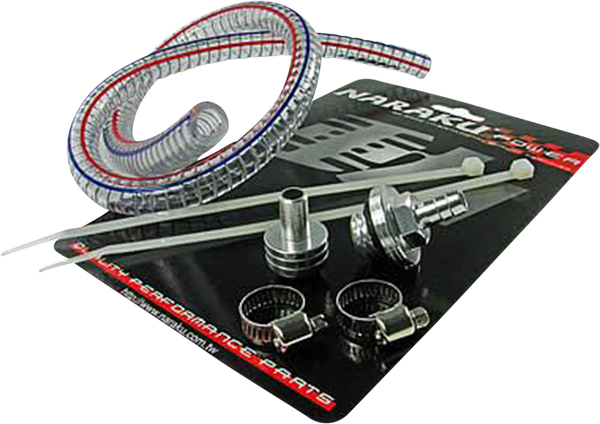 Crankcase Breather Set Racing Silver / Crankcase Ventilation System Silver, 2, nordicamoto.ro