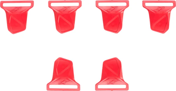 Kit prinderi orteze Alpinestars Bionic7/10 Red ONE SIZE, 1, nordicamoto.ro