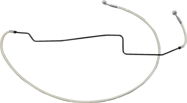 Braided Front Brake Line Chrome, Sterling Chromite® Ii Oversize [+51 mm (2'')], 2, nordicamoto.ro
