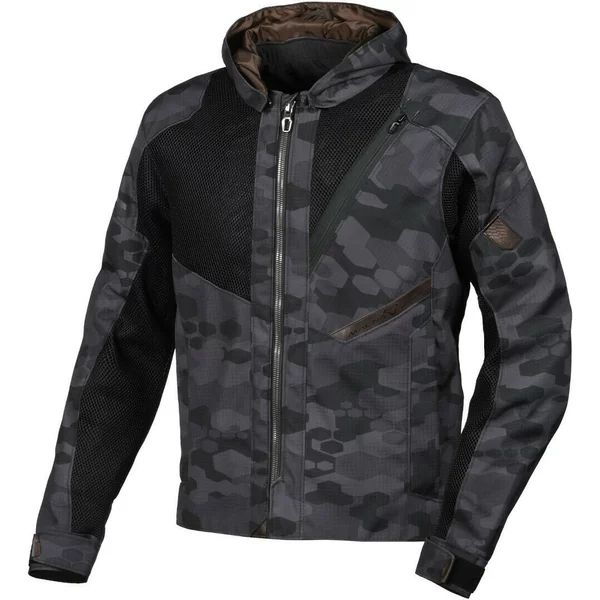 Geaca de vara textil MACNA FARROW M Verde/Negru, 3, nordicamoto.ro