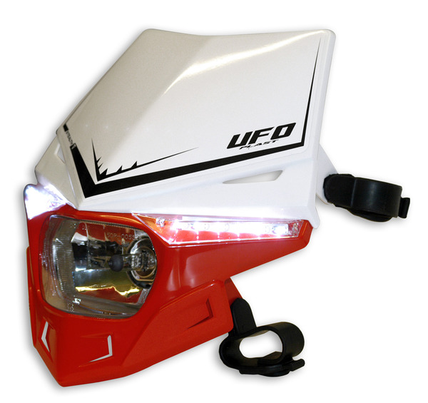 Dual Color Stealth Headlight Red, White -0