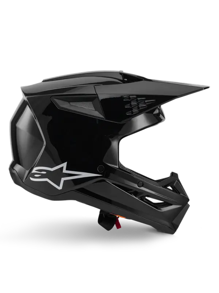 Sm3 Solid Helmet Black -2