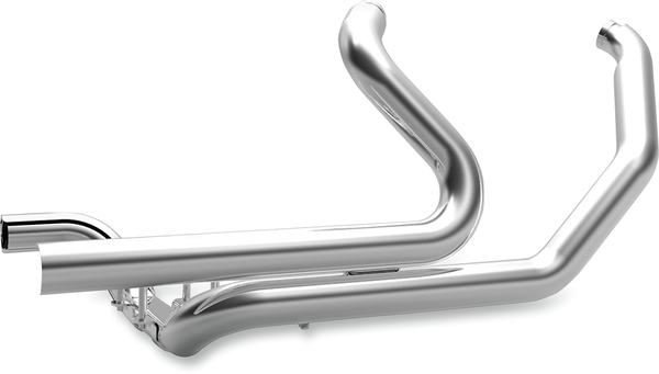 Aggressor 2-into-1-into-2 Header Chrome, 2, nordicamoto.ro