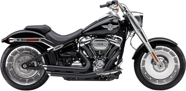Speedster Slashdown Exhaust System Black, 1, nordicamoto.ro