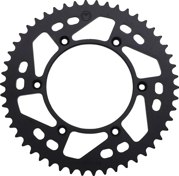 MOOSE RACING Rear Aluminum Sprocket Black 