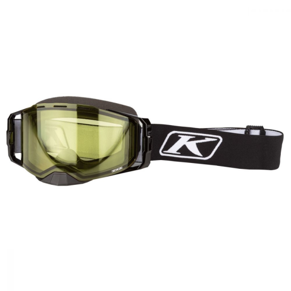 Edge Goggle Focus Black Light Yellow Tint (Non-Current)