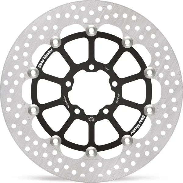 Halo Series Floating Racing Rotor Black, Silver -8c0cf979d77bc80699113815646af8e5.webp