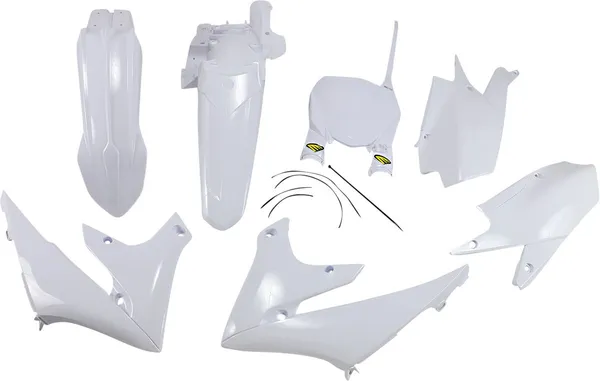 5 Piece Replica Body Kit White-0