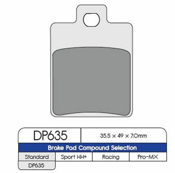 Standard Sintered Metal Brake Pads