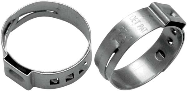 Cooling System Stepless® Clamps Silver