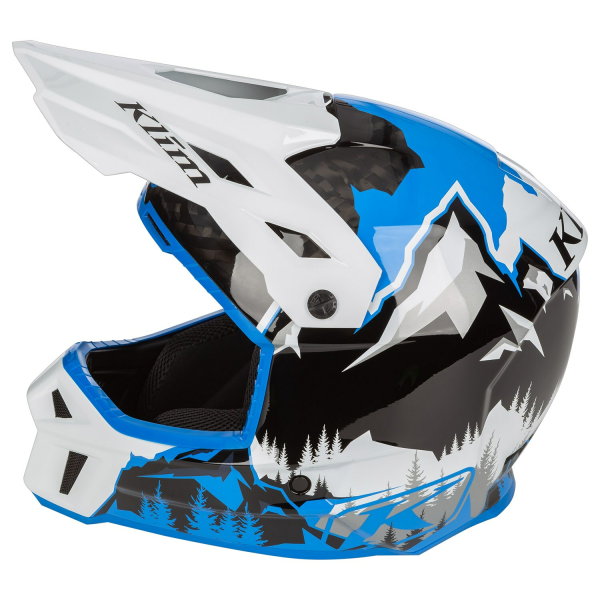 Casca Snowmobil Klim F3 Carbon ECE Wraith-62