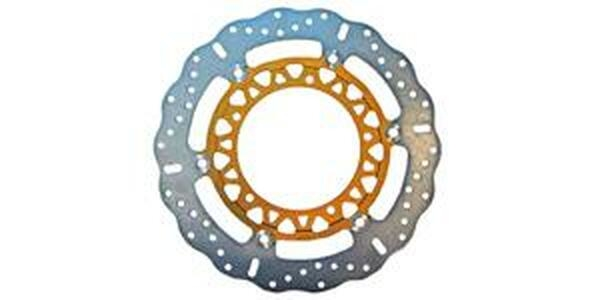 Contour X Series Brake Rotor Gold, Silver, Stainless Steel, 1, nordicamoto.ro