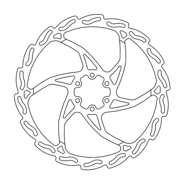 Flame Brake Disc Mtb -1