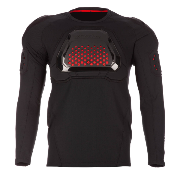 Bluză cu armură Klim Aggressor 2.0 cu protecție spate Black-10