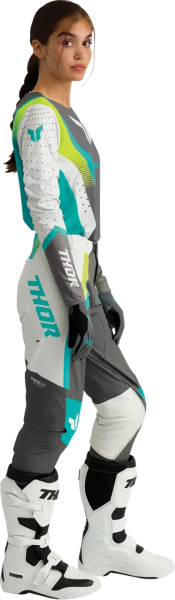 Womens Sportmode Velocity Jersey Gray, Blue -3